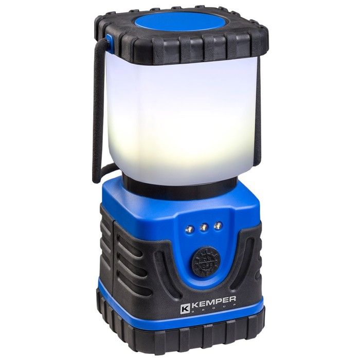 Lampe de camping Torche LED Autonomie 4H Faisceau 80m 30 Lumens IP54 KEMPER Lampe de camping Torche LED Autonomie 4H Faisceau 80m 30 Lumens IP54 KEMPER