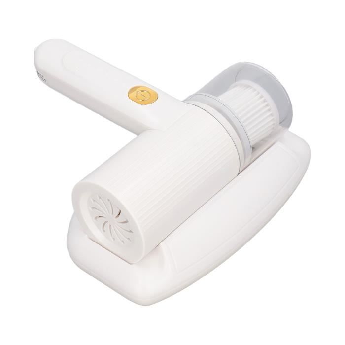 Aspirateur Matelas Anti-acariens 550 W, Aspirateur à Main Avec Aspiration Puissante 18 KPa, Double Bac à Poussière, Filtre HEPA Et Chauffage, Technologie à Ultrasons Et Lampes De Nettoyage, Gris | FR