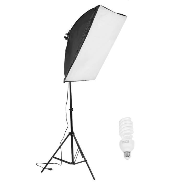 Kit éclairage de studio photo professionnel Trépied+ lampe+ Softbox