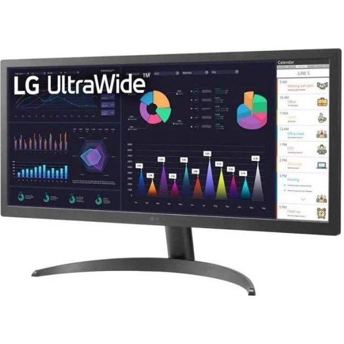 Écran – LG – 26WQ500-B – IPS – 4K – 27 pouces