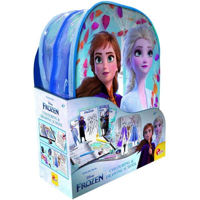 Liscianigiochi Frozen Sac A Dos Ecole De Dessin Et De Coloriage Multicolore - vue 2