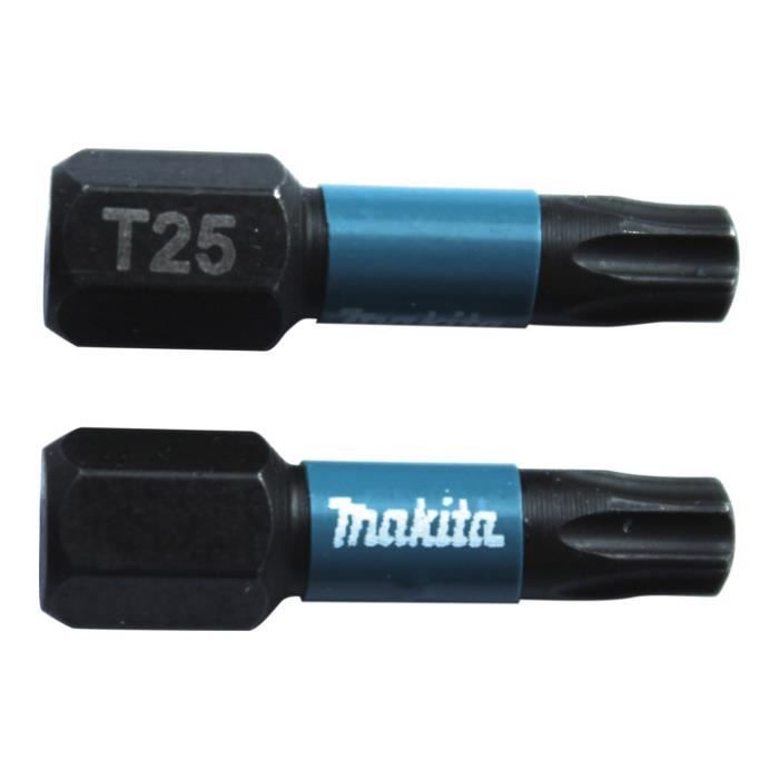 Makita longueur T bits 25 à 25 mm 2 pièces - vue 8