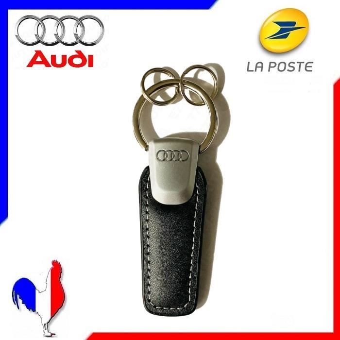 Porte-clés Audi acier inoxydable gris - Achat/Vente