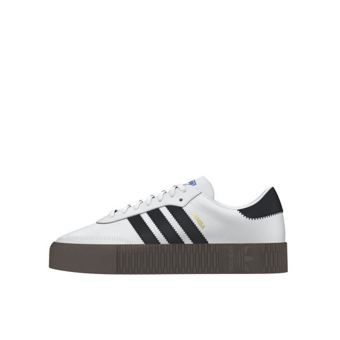 Basket adidas Originals Sambarose - AQ1134 Blanc - Achat / Vente basket -  Soldes° ! Cdiscount