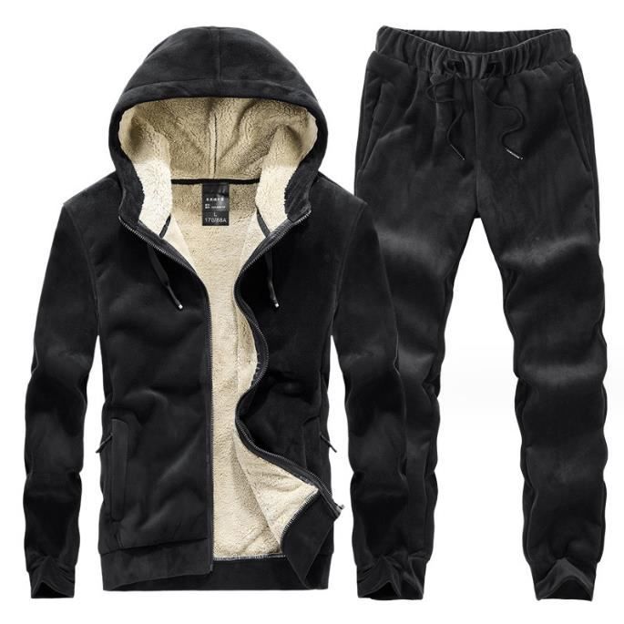 Sweat doublé fourrure homme outlet
