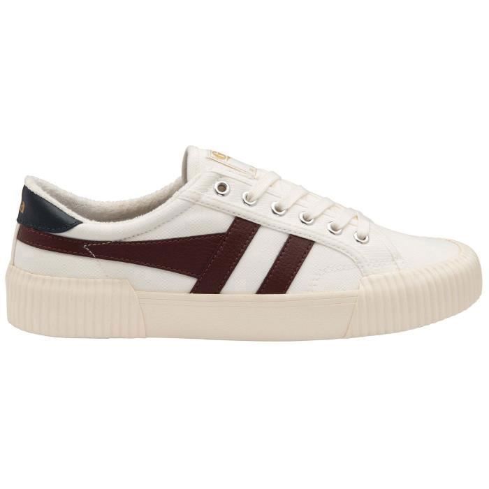 Gola Baskets Gola Rally - Homme - Blanc - Off white/burgundy/navy - Lacets