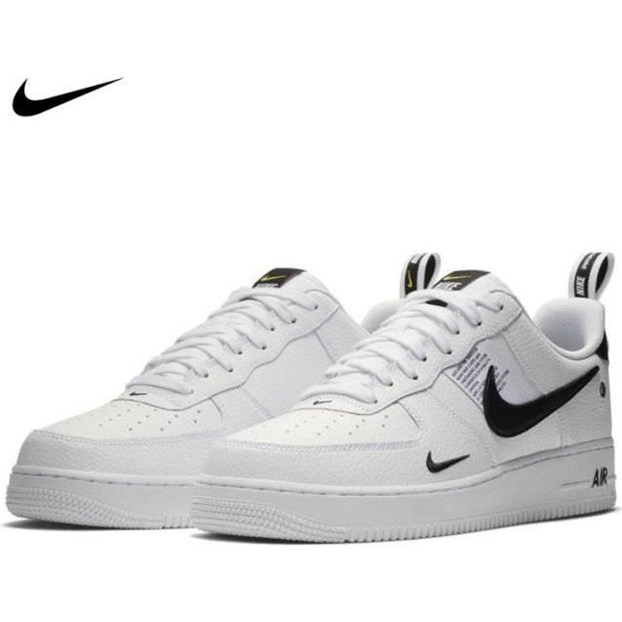 Nike Air Force 1 07 LV8 Utility AJ7747-100 Blanche - Cdiscount Chaussures
