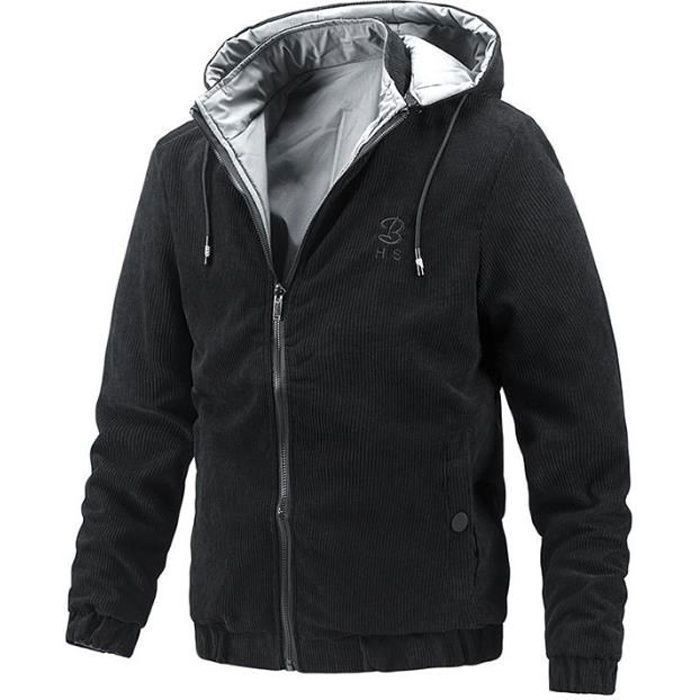 Veste col zippé homme best sale