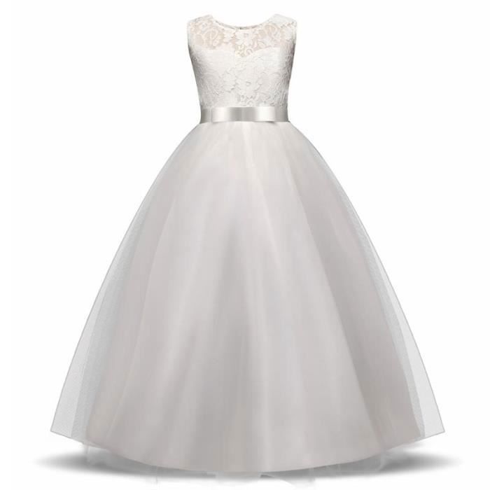 Robe De Princesse En Tulle Pour Bébé Fille - Cérémonie, Baptême, Mariage | 0-24 Mois | Doublure Coton