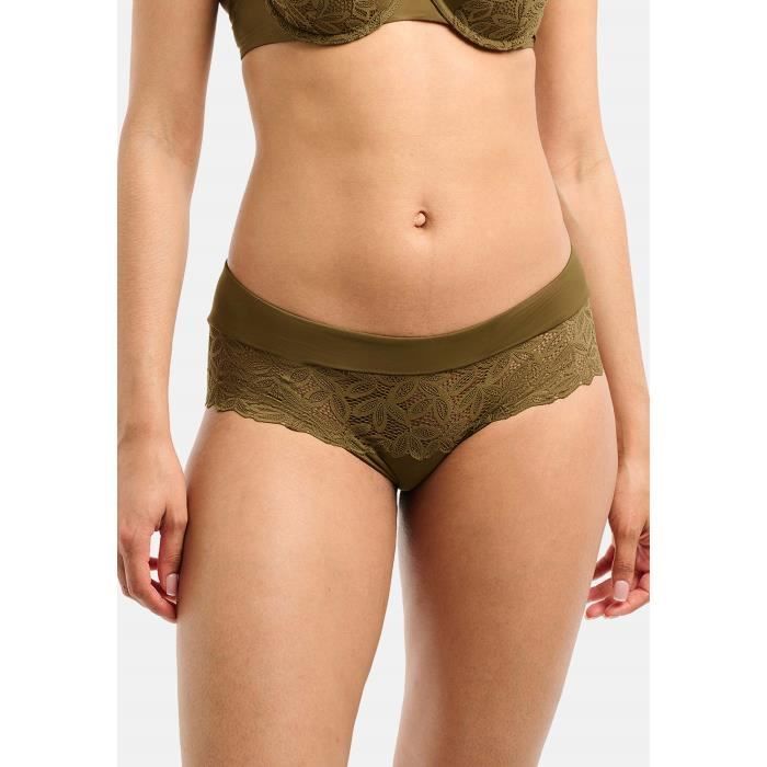 Boxer Femme Coton Shorty Billet Doux Pour Femme Dentelle Et