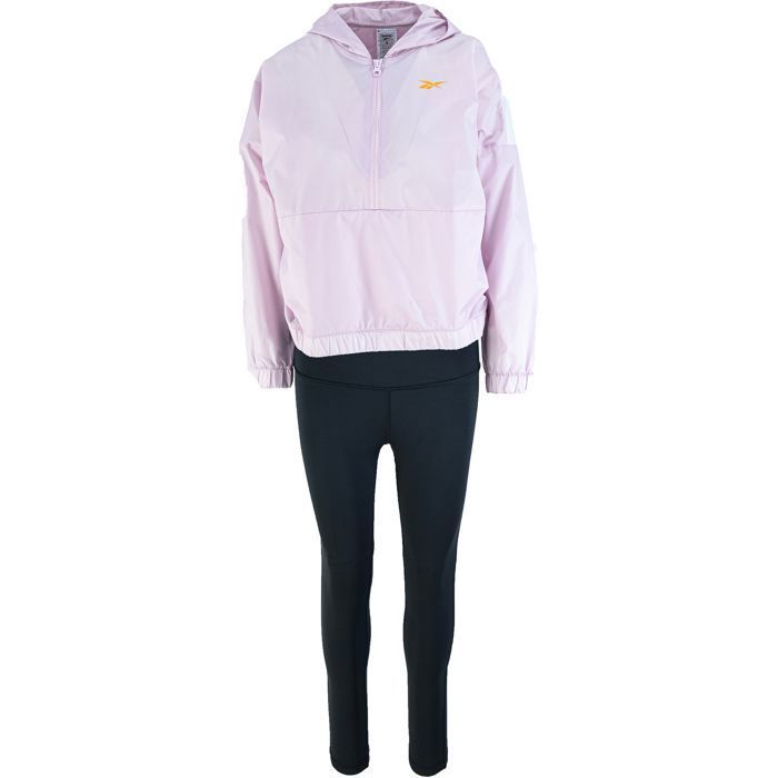 Surv tement Reebok MYT Half Zip Femme Rose Manches
