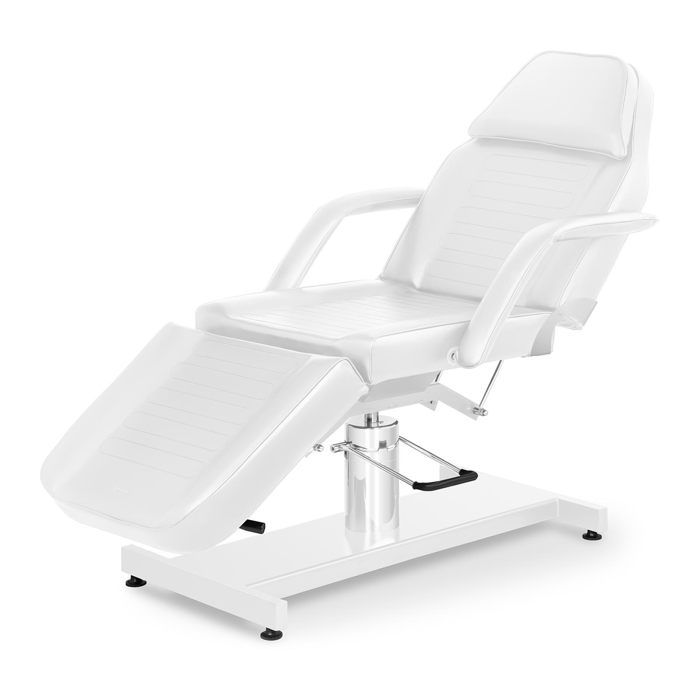 physa fauteuil esthétique cosmétique table de massage lit esthétique physa verona white (hydraulique 250 kg similicuir blanc)