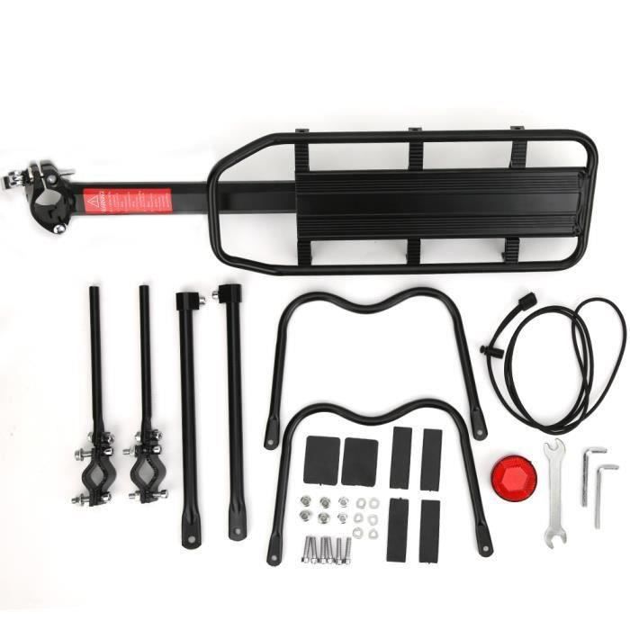 Support De Potence Pour Vélo - Réglable, Léger - Pour Ordinateur De Vélo, Caméra, Lampe - Montage Guidon - Alliage D'aluminium Noir