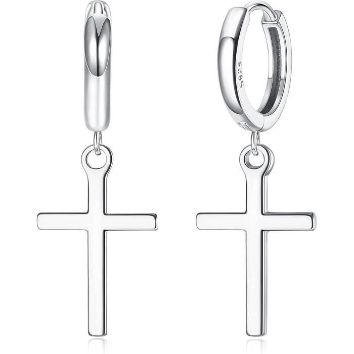Boucles D'oreilles Créoles Huggie 14 Mm - Argent Sterling Plaqué Or Avec CZ - Jewellerybox