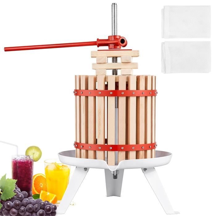 GEJLELDS Pressoir à Miel Manuel Acier Inox - Extracteur 10L Pour Apiculture Maison