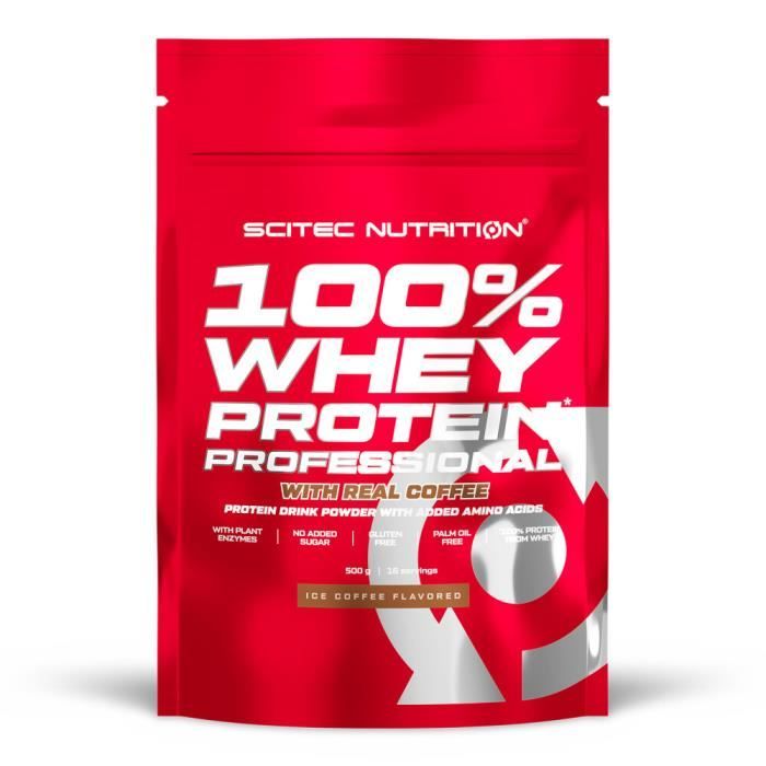Whey concentrée 100% Whey Protein Professional - Ice Coffee 500g