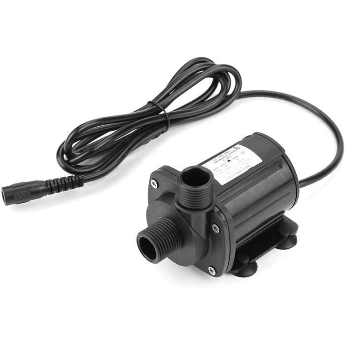 Pompe à Eau Submersible 12V Micro - Moteur Sans Balais, Basse Pression, Usage Universel Pour Aquariums Ou Petits Projets