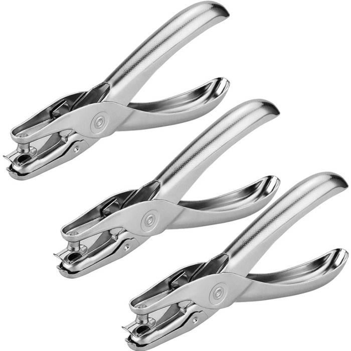 Pince Perforatrice En Cuir Rotative Avec 6 Poinçon 2-2,5-3 - 3,5-4 - 4,5 Mm Pince Parfait Pour