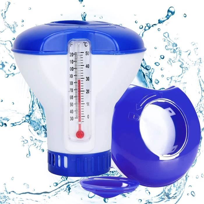 WELLXUNK Diffuseur de Chlore, Diffuseur Flottant Piscine, Distributeur ...