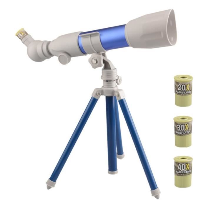 Télescope Pour Enfants Et Débutants F36050M - Réfracteur 360/50 Mm - Avec 2 Oculaires (18x Et 60x) Et Trépied