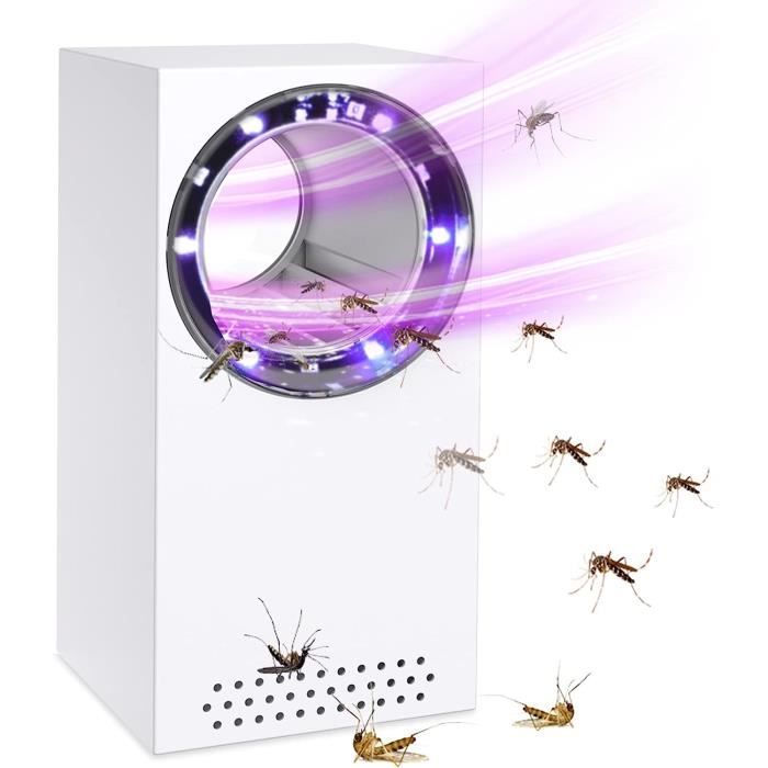 Lampe Anti Moustique Electrique,Anti Moustique Exterieur Intérieur Lampe Anti Insectes Repulsif Moustique Anti Mouche Tue Mouche Electrique Jardin Contre Les Insectes Pour Camping L'usage Domestique