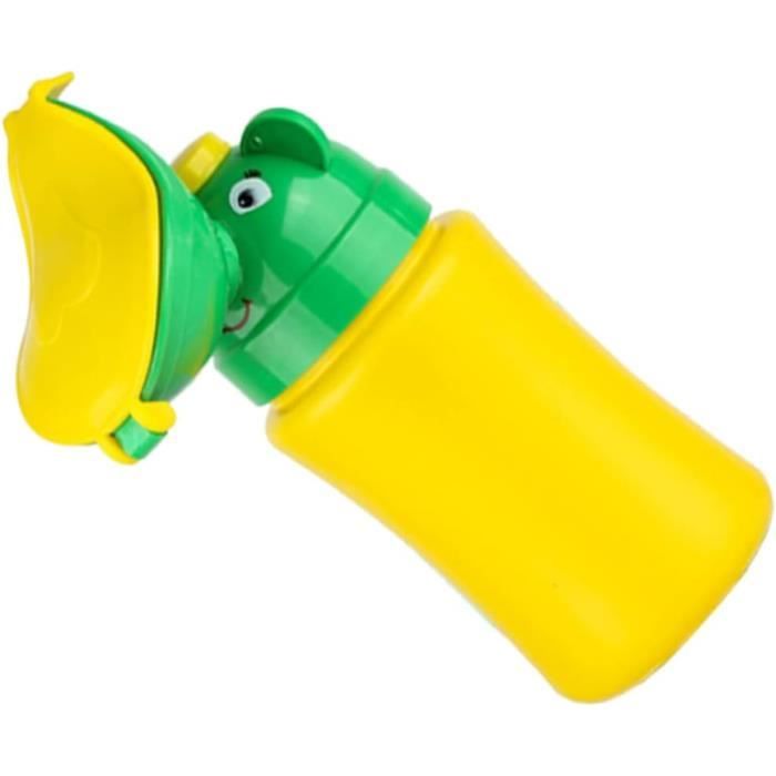 Urinoir Portable ZEACCT 600ml - Rétractable Vert - Camping/Voiture - Enfants/Adultes