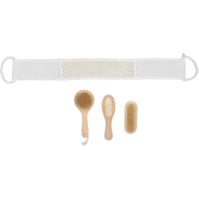 Kit De 4 Brosses De Nettoyage Piscine Et Salle De Bain GZhaimai | Brosse D'angle, Gants, Brosse à Joints, Chiffons Microfibre