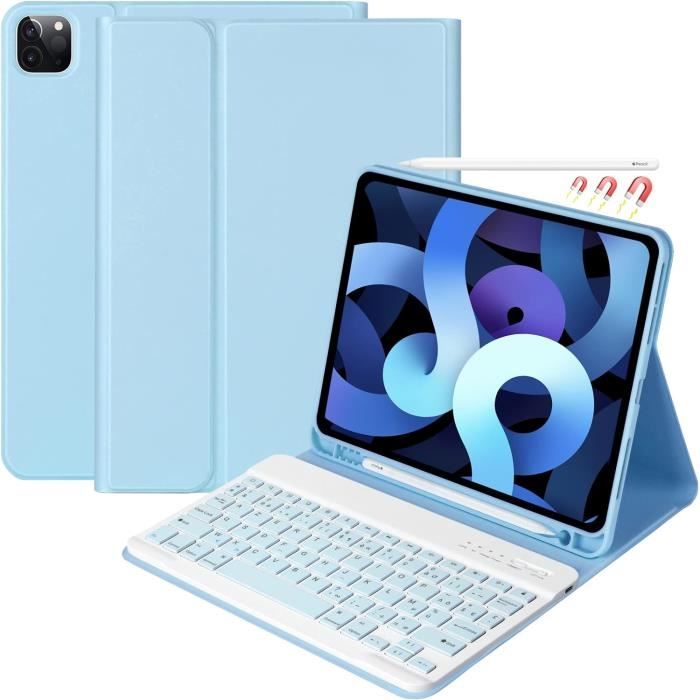 Clavier Nuflaz Pour IPad Air 13 (M2/M3) & IPad Pro 12.9 – RVB, USB-C