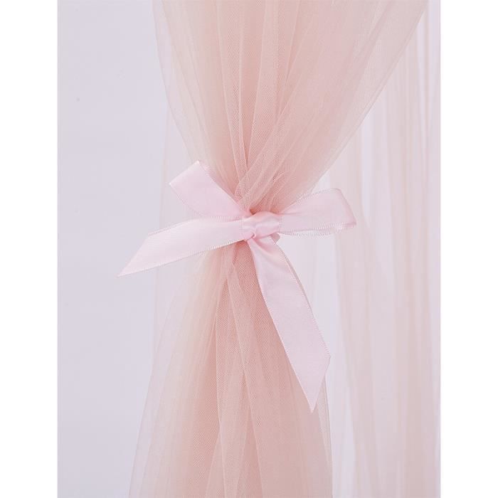 Baby Fancyroom Ciel de lit de Maison, décoration pour Chambre d'enfant, lit d'enfant, baldaquin, Guirlande de Pompons en Tulle de qualité supérieure (Vieux Rose, 380cm, sans Guirlande à Pompons Baby Fancyroom Ciel de lit de Maison, décoration pour Chambre d'enfant, lit d'enfant, baldaquin, Guirlande de Pompons en Tulle de qualité supérieure (Vieux Rose, 380cm, sans Guirlande à Pompons