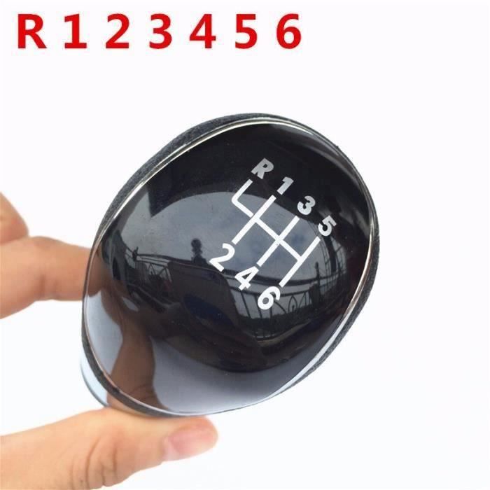 Pommeau De Levier 6 Vitesses - Remplacement Parfait Pour Ford Transit MK7 (2006-2013) - Style Sport Et Confort Au Toucher