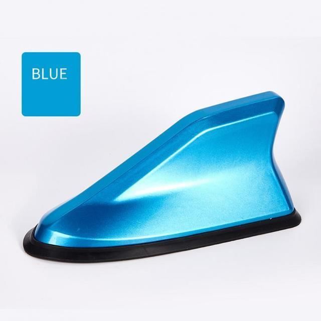 Antenne Aileron De Requin Universelle - Améliore Le Signal Radio, Design Sportif, Facile à Coller (noir, Argent, Rouge...)