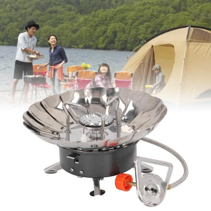 Mini Réchaud À Gaz De Camping Réchaud Pliable Brûleurs Réchaud D