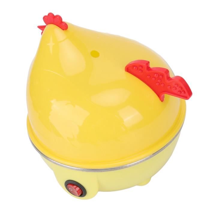 Cuiseur à Œufs Micro-ondes En Forme De Poule - Pour Œufs Durs, Mollets Ou Poches - Sans BPA