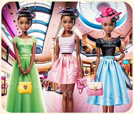 Jeu Magnétique Habillage Princesse – Poupées Papier, 10x14,5 Cm – Portable, Bords Lisses – Cadeau Fille