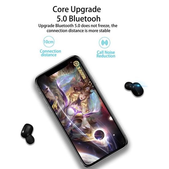 A6S TWS Fone De Ouvido Sem Fio Bluetooth 5.0 Estéreo Macaron Mini Fones Para Xiaomi Redmi Android Ios Smartphones I.694758045