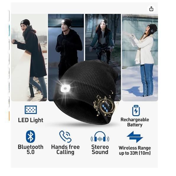Regali Uoo Originali Cappello Bluetooth - Idee Regalo Natale Uoo Papà