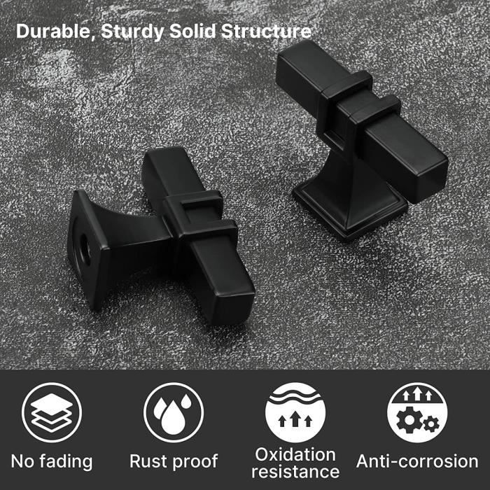 Hickory Hardware Forge Collection Forge – Lot de 1 boutons d'armoire de cuisine à noyau solide, boutons d'armoire et de commode, poignées pour portes Hickory Hardware Forge Collection Forge – Lot de 1 boutons d'armoire de cuisine à noyau solide, boutons d'armoire et de commode, poignées pour portes