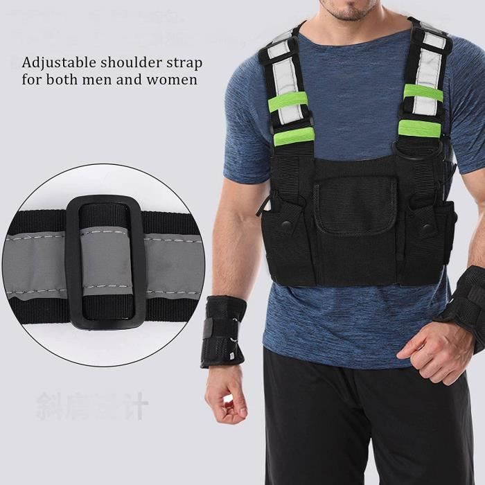 Radio Walkie Talkie Poche Poitrine Harnais Sacs Pack Sac à
