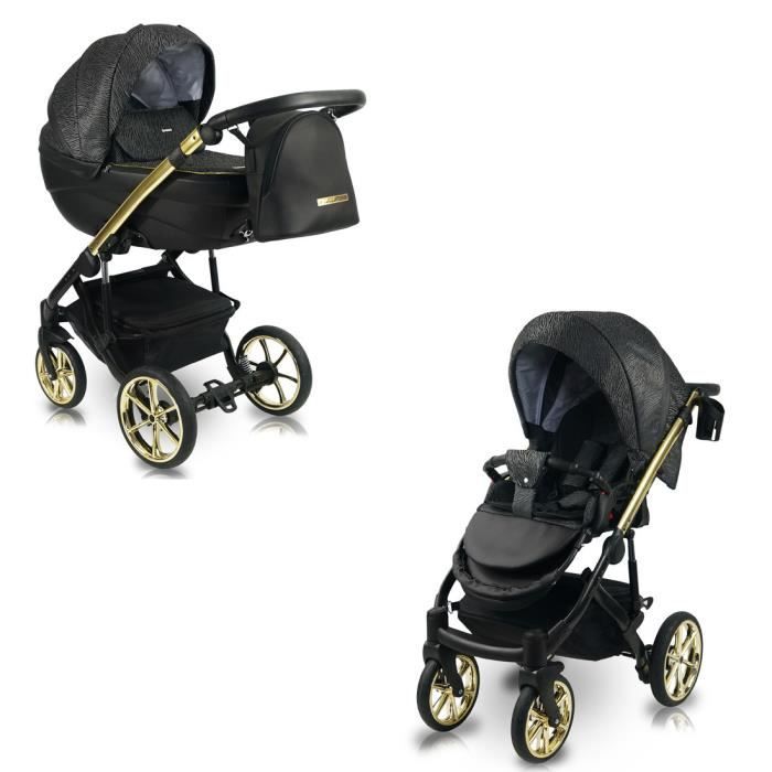 Poussette 3 en 1 siege auto pour bebe et selection Isofix Ideal by SaintBaby Plum ID04 3en1 avec siege auto pour bebe Cdiscount Puericulture Eveil bebe
