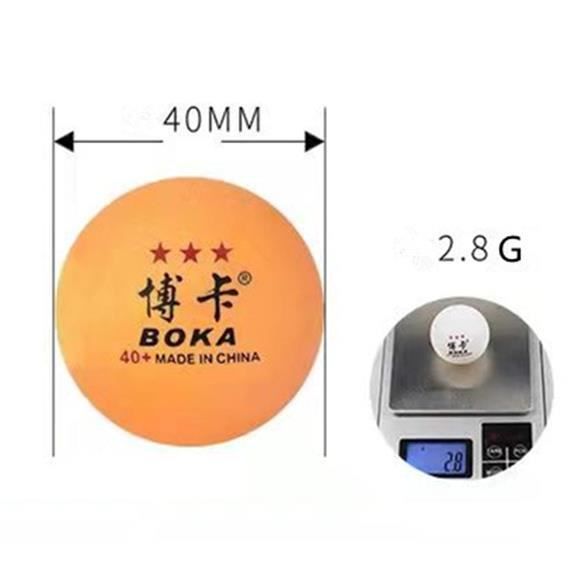 Balles de PING PONG BLANC 30 unités Diamètre 4cm Matériau ABS — free download