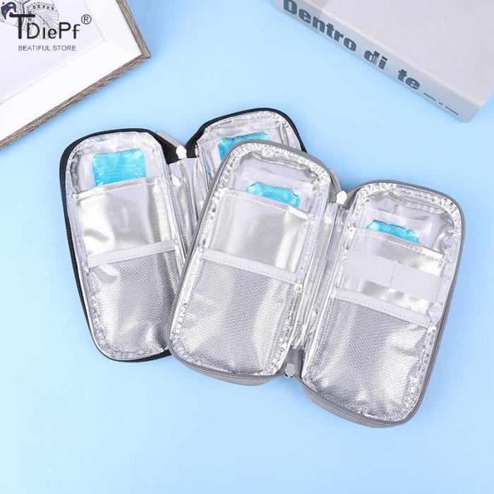 Pochette isotherme medicament avion sales