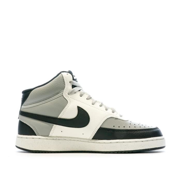 Baskets Grise Homme Nike Court Vision Chaussures montantes