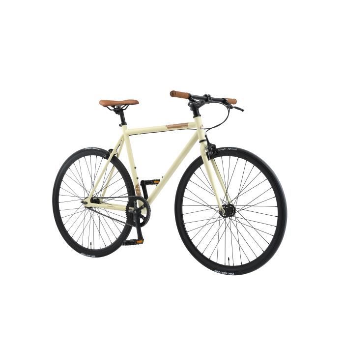 V lo de Ville BIKESTAR 28 Pouces V lo de Route VTC Beige
