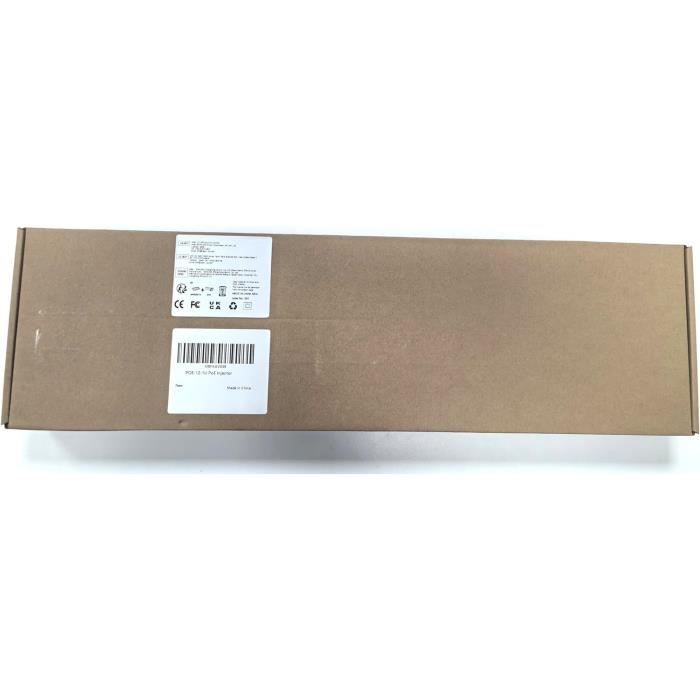 Ubibot Splitter PoE GS1-AETH - Ingresso IEEE 802.3af, Uscita 12V DC 1A Per Telecamere IP, AP, Router Non PoE - 2
