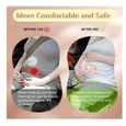 Ceinture de sécurité de grossesse - Ajusteur pour femmes enceintes - Confort et sécurité - Noir-2