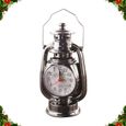1PC Vintage lampe à huile réveil en horloge de table bureau artisanat ornement  REVEIL A REMONTER - REVEIL SANS RADIO-2