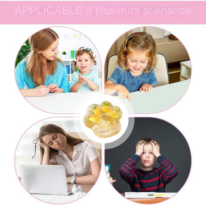 Patte De Chat Géante 14,5 Cm – Jouet Anti-stress à Presser – Cookie Géant Pour Décompresser