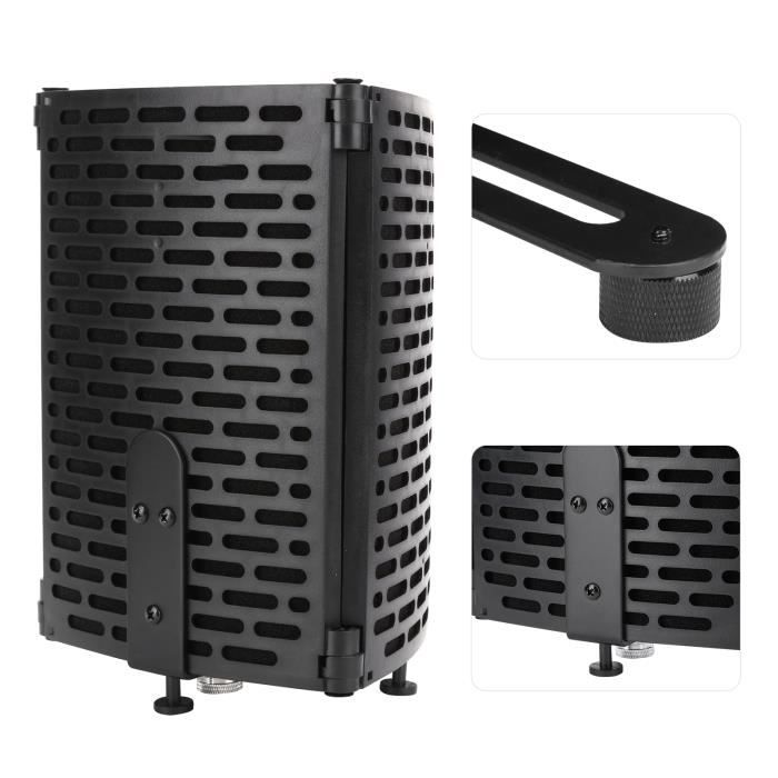6 Filtres Anti-vent Pour Micro Insta360 X3/X4 – éponges Coupe-vent + Velcro, Réduit Le Bruit Du Vent Pour Un Son Clair - 3