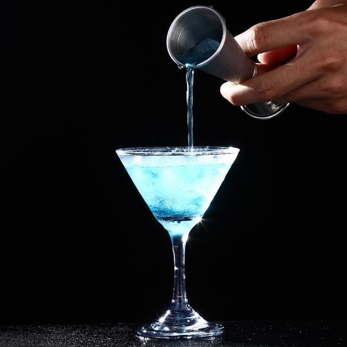 2 Doseurs Cocktail En Inox 2cl/4cl - Jigger Double Pour Bar, Gin, Whisky, Mixologie - 10