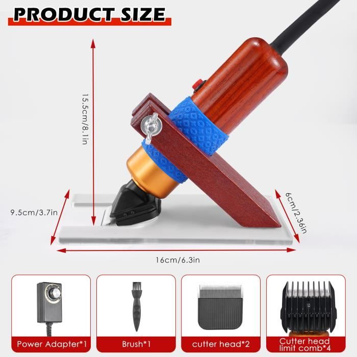 Pistolet à Tufting électrique 2 En 1 - Kit Complet Pour Fabriquer Des Tapis DIY - Avec Prise Européenne